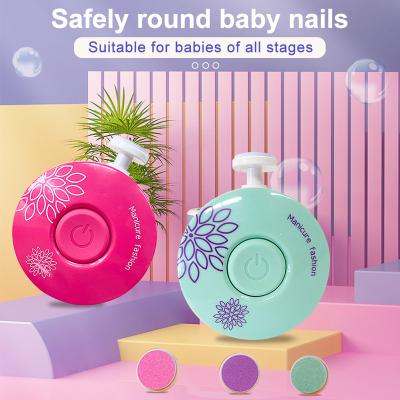 China NEW Durable Baby Nail Trimmer Baby Care Electric Nail Trimmer Kit Manicure Set Easy To Balance Clippers For Newborn Kid Nail Polisher Tool for sale