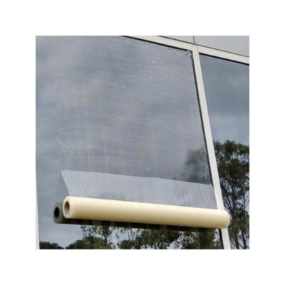 China Wuxi Haifa Hot Selling Window Glass Pe Protection Moisture Proof Film With Glue for sale