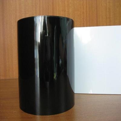 China Moisture Proof Opaque Soft Black And White Plastic Packaging PE Film for sale