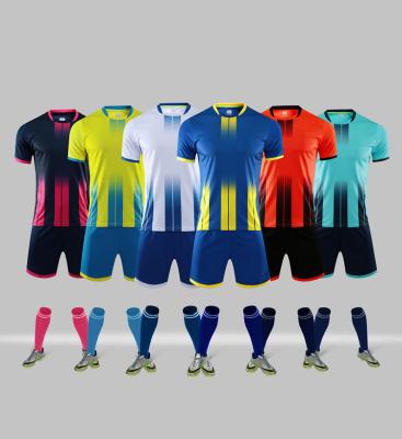 China Sets Custom Original Quick Dry Blue Club Uniforms Soccer Club Training Jersey Mens Soccer Jer SDS-002 for sale