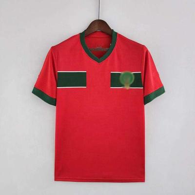 China Sets Cheap Best Quality SDS-024 African Countries Soccer Jersey Home Morocco Jersey Soccer Jersey for sale