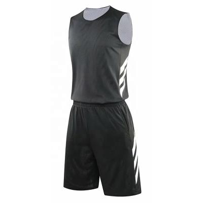 China SDB-024 Full Sublimation Reversible Basketball Tank Top Antibacterial Custom Quick Dry Blank Basketball Uniforms for sale