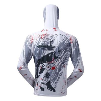 China Antibacterial Outdoor Custom Fishing Suit SDF019 For Men And Women Set Raglan Sleeves Sports Sunscreen Breathable Quick Dry Fabric for sale