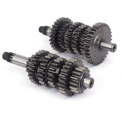 China Motorcycle engine parts new CG200cc air cooled high quality gear for sym 250cc engine parts main shaft for sale