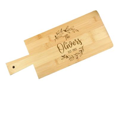 China Sustainable Cutting Board Cutting Plates Butcher Block Large Bamboo With Trays Draws Ambient Quantity Time Advance Piece Wood Packaging for sale