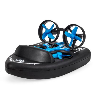 China 2022 RC Models Remote Control Mini Drone Hold 3 In 1 Sea Flight 2.4G Ground To Air Quadcopter Boat Best Toys For Kids for sale