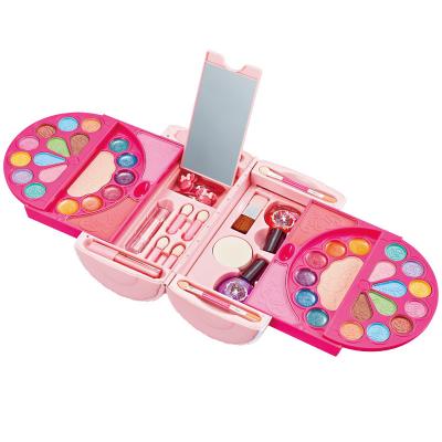 China Wholesale ABS Girl Beauty Makeup Set Toy Children&'S Pretend Makeup Toys Set For Kids Makeup Novelty Plastic Purse for sale