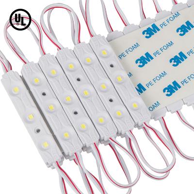 China Advertising Light Boxes / Modules 0.72W SMD 5050 Light Guide LED 2835 Outdoor 12v IP65 LED Injection Module For Advertising Light Box for sale