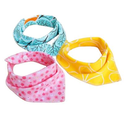 China Viable Dog Bandana Scarf Accessories For Dogs Puppy Cats Small Medium Soft Cotton Bandanas Washable Dog Scarf for sale