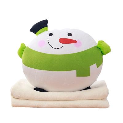 China Plush Pillow Covers For Winter 2 In 1 Stuffed Pillow And Cover Christmas Hand Set Cute Plush Toys Multifunctional Cushion for sale