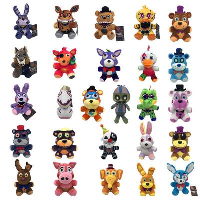 China Hot Selling Cute Cartoon Five Nights Plush Toys For Kids Gifts Funny Cartoon Stuffed Dolls Kids Cute Plush Toys for sale