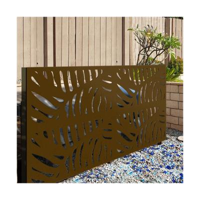 China ECO-FRIENDLY Decorative Perforated Tree Pattern Aluminum Laser Cut Metal Sheet Fence, Security Fencing For Room Hotel for sale