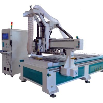 China Building Material Shops ATC CNC Router 1325 For Door Cabinet Kitchen 4 Axis KS12 Atc CNC Router Machine With Rotary Axis for sale