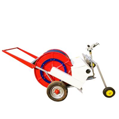 China Easy Operating Irrigation System Rain Gun / XBD Hose Reel Moving Irrigation System With Irrigator Sprinkler Moving Gun From Manufacture for sale