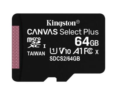 China New and Original Kingston Memory Card Canvas 100% Plastic Select Micro Flash Card Class10 SDCS2 TF Card 16gb for sale