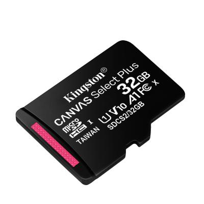 China Phone Memory Card Kingston Canvas Select Class10 SDCS2 TF Plastic Micro SD 32gb Flash Card for sale