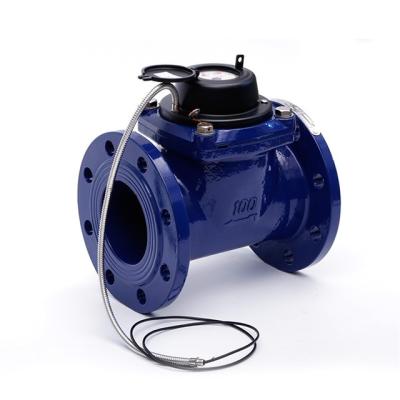 China Industrial melt water meter woltman with pulse output pulsed woltman water meter for sale