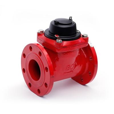 China High Density Hot Water Meter 130 Celsius Meter Hot Melting Woltman Woltman Meter for sale