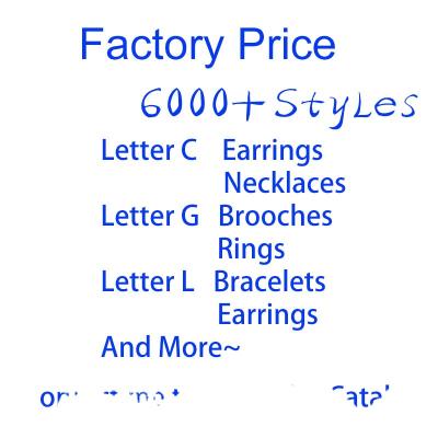 China FASHIONABLE newcomer 6000+ styles beautiful earring designs for famous women designer earrings brands for sale