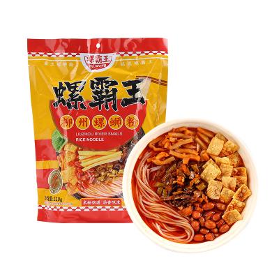 China Spicy Instant Noodles 210g Guangxi Liuzhou Luoshi Gluten Free Noodles in Bags for sale