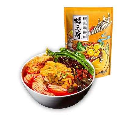 China Guangxi Specialty Liuzhou Screw Gluten Free Powder Bag Instant Hot and Sour Rice Noodle Powder Wangfu Snail Powder Rice Noodle Which for sale