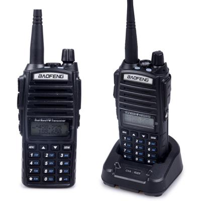 China Baofeng UV-82 Ham Dual Band Amateur Portable Walkie Talkie Intercom Interphone Long Rang VHF/UHF Radio Two Way Handheld Walkie Talkie for sale