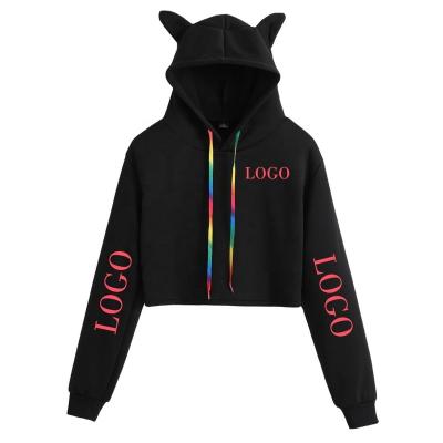 China Cheap Hoodies 50% Cotton 50% Single Superior Plain Polyester Anti-pilling Custom Plus Size Women's Hoodies for sale