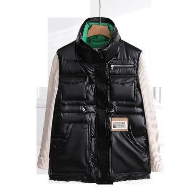 China Wholesale Breathable Puffy Vest Women New Arrival Stripper Bubble Vest Unisex Puffy Vest for sale