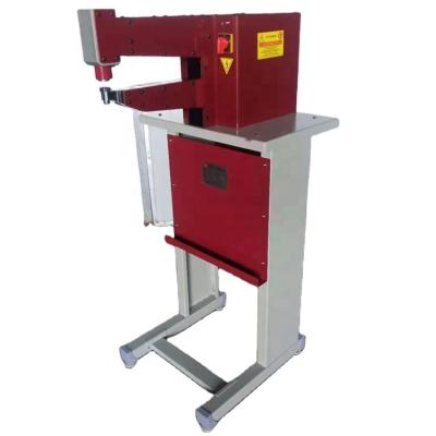 China For Leather Goods Bag Purses Wallets YH-48 Leather Bag Making Hammer Flattening Machine Leather Planishing Grinding Machine for sale