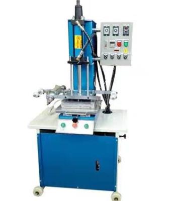 China YH-21A Plastic Leather Products Hydraulic Hot Gold Foil Stamping Machine Shell Embossing Machine for sale