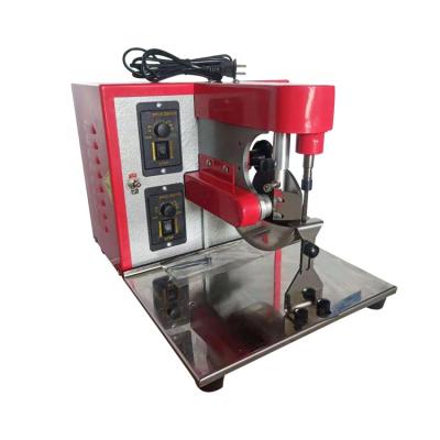 China YH 03A Hot Selling Single Sided Side Belt Single Edge Dye Ink Painting Machine For Leather Bag /wallet/shoe Production Machinery for sale