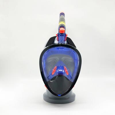 China 360 Degree Rotatable Snorkle Air Intake And Swim Mask Full Face Norway Stavanger Diving Helmet for sale