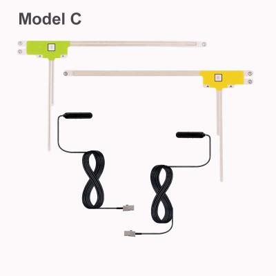 China Isdb-T Film Digital Tv Antenna With GT13 Connector For Mobile Custom Radon Color for sale