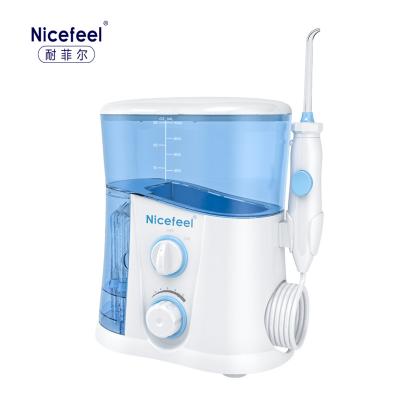 China 2021 Outdoor Water Flosser 1000ml Large Capacity Oral Irrigator For Teeth With UV Light for sale