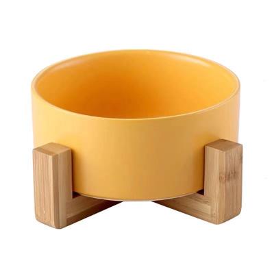 China Unique Hot Selling Small And Medium Pet Design Sustainable Cat Food Water Bowl Ceramic Pet Feeding Bowl for sale