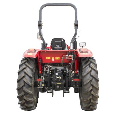 China Farms Equipment Mini Power Tractor Skid Steer Rotary Garden Grass Tiller Cultivator For Sale 4wd 60 Hp Tractor for sale