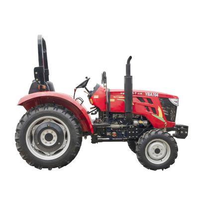 China Mini Farms China Manufacturer Cheap Farm Tractor 70HP 4 WD Tractor For Sale for sale