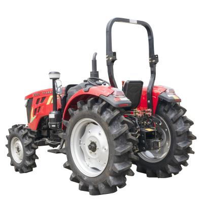 China Farms Single Engine Farm Tractor 70HP 4wd Agricultural Mini Tractor With Hydraulic Accessories for sale