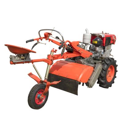 China Micro Farms 2 Wheel Drive Walking Tractor 12HP Diesel Power Cultivator for sale