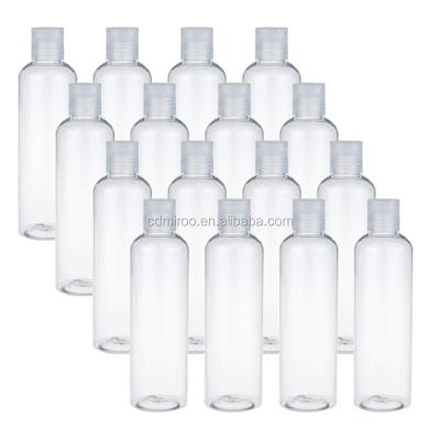 China Personal Care 250ml 8oz Plastic Refillable Containers With Disc Top Cap , Shampoo Bottle , Cosmetic Packaging Bottle for sale