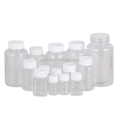 China 15cc-300cc Sterilized Capsule Pill Bottle Pharmaceutical Empty Plastic Clear Plastic Medicine Bottle Acrylic Bottle With High Quality for sale