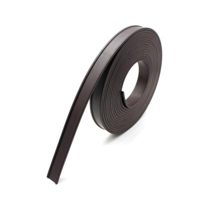 China Anisotropic Magnetic Rack and Shelf-Adhesive Tape C Profile Channel Magnetic Tape Label Magnetic Tag Price Tag for sale