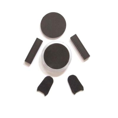 China Low Price Anisotropic / Isotropic Custom Die Cut Disc Adhesive Rubber Magnet Shape Customizable for sale