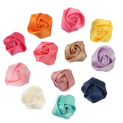 China Japan and beautiful chiffon fabric flower decoration flower clothing chiffon wholesale Korean style new style for sale