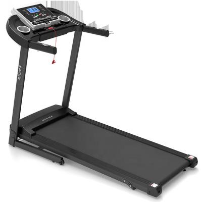 China Home Gym 2.5 HP DC Motorhome Fitness Electric Running Machine Portable Foldable Treadmill with Incline (Black) for sale