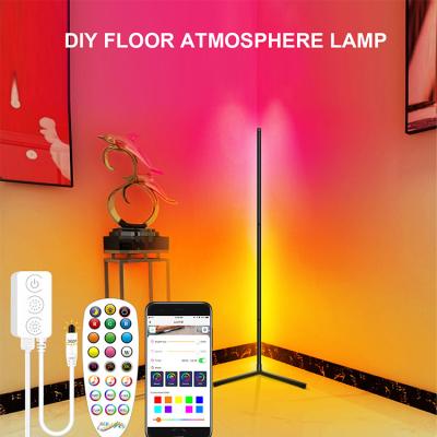 China Wholesale Modern Music Projection Lamp Night Led Standing Lights Bedroom Symphony Floor Atmosphere Light for sale