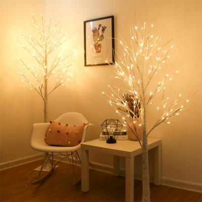 China Christmas Branch Tree Light Led Copper Wire White Birch Christmas Tree Branch Light for Christmas Tree Decoration Light or Home Night Light for sale