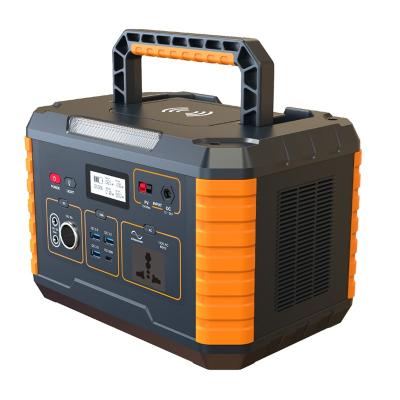 China Outlet Pure Solar Generator Portable AC Sine Wave Battery Power Station for Outdoor Camping Travel 500w Power Station 3.7V/140400mAh for sale