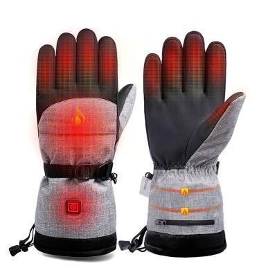 China Winter Outdoor Sports Electric Hand Gloves Massage Electric Heating Gloves With Electric Heated Gloves Battery for sale