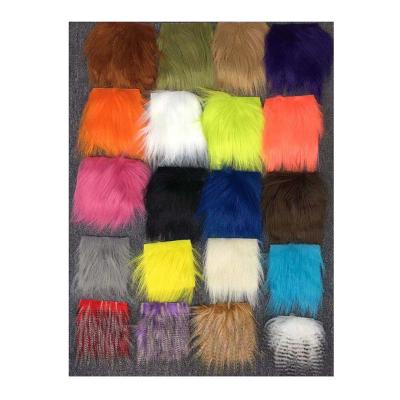 China Fly tying materials fly tying materials 11 cm stack colors factory direct sale fly tying length 12 cm x 13 cm fly tying fur 13 cm x 13 cm fly tying feathers for neck flying tying feather for sale